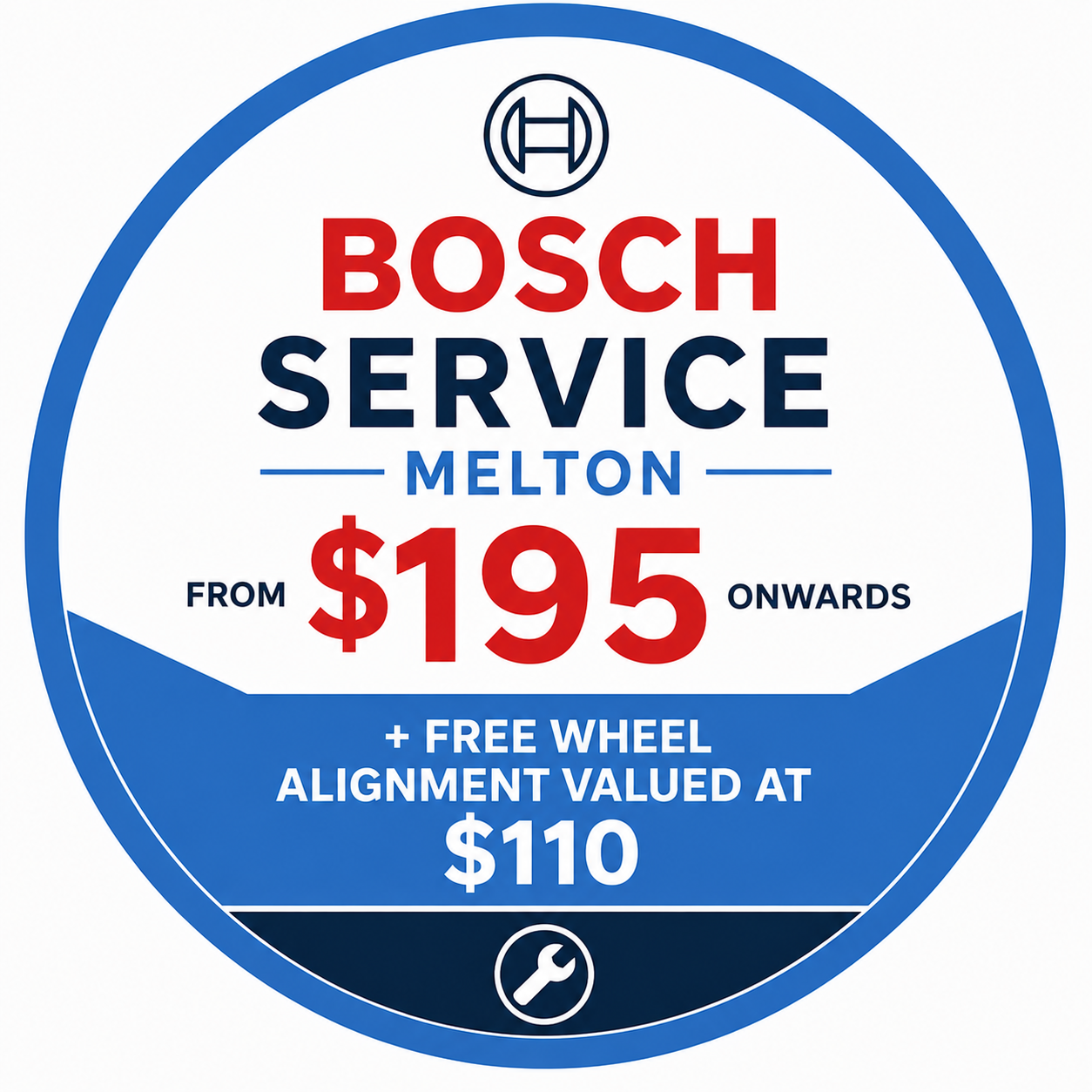 Bosch Service Melton — Car servicing from $195 onwards plus free wheel alignment valued at $110